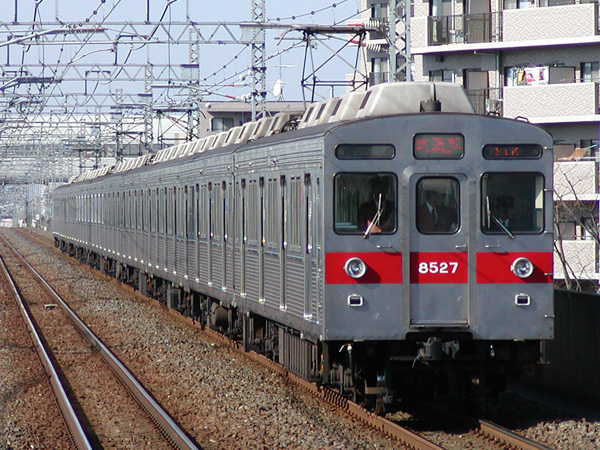 【東急】8500系試運転