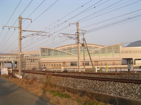 新八代駅全景