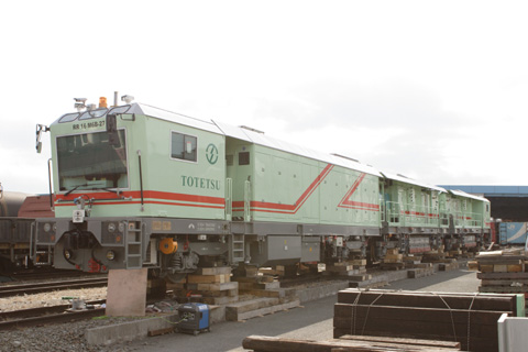 川崎貨物駅（公道より