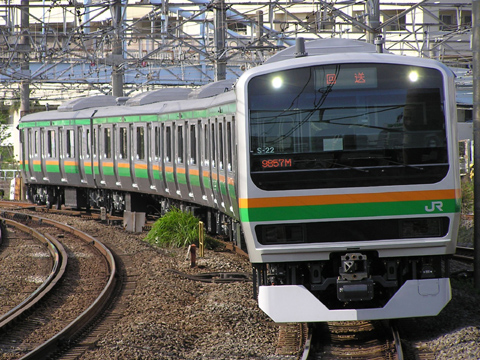 【JR東】E231系コツS22編成国府津へ