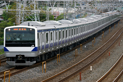 【JR東】E531系K403＋K453編成公式試運転