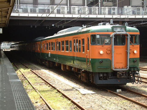 【JR東】115系Y367＋Y368編成廃車回送