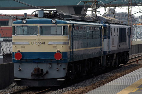 【JR東】EF65-541、東タへ無動回送