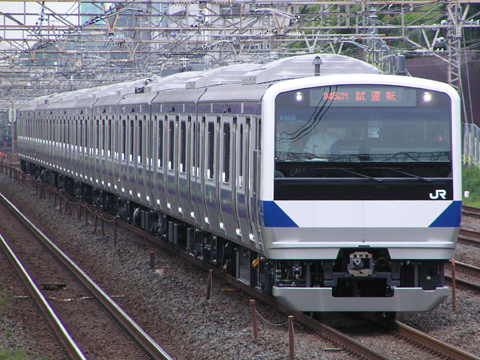 【JR東】E531系K406編成試運転