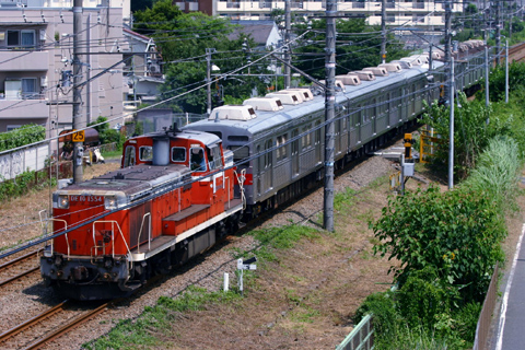 【長電】元東急8500系甲種輸送