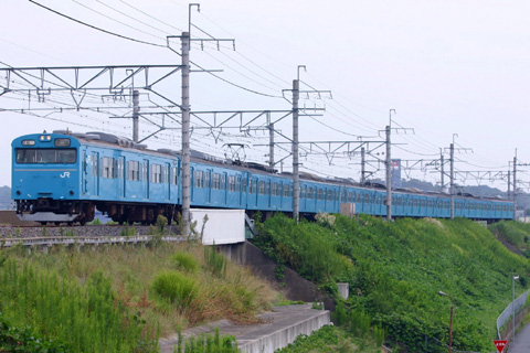 【JR東】103系ケヨ307編成廃車回送