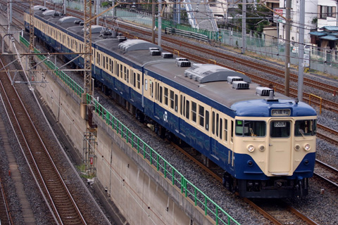 【JR東】113系元K46編成が幕張転属