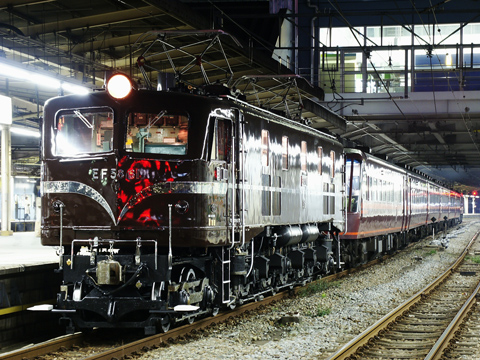 【JR東】EF64 1001+“ゆとり”+EF58 61ミステリートレイン