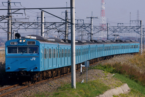 【JR東】103系ケヨ302編成廃車回送