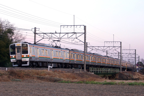 【JR東】211系A58編成＋A59編成G組み込み