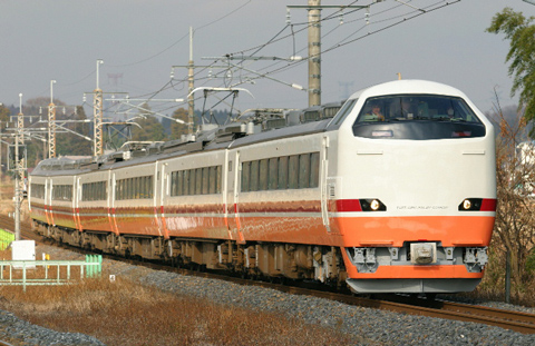 【JR東】485系東武直通車両試運転