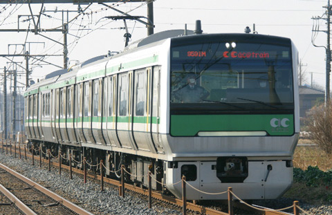 【JR東】ac@train宇都宮線で試運転