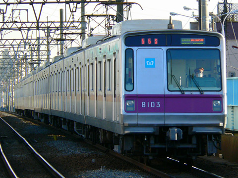【メトロ】8103F更新終了で運用復帰