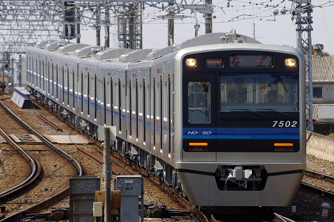 【北総】7500形7502編成東急出場