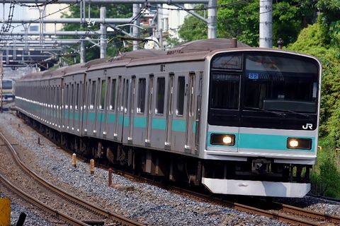 【JR東】209系マト82編成東総車セ入場
