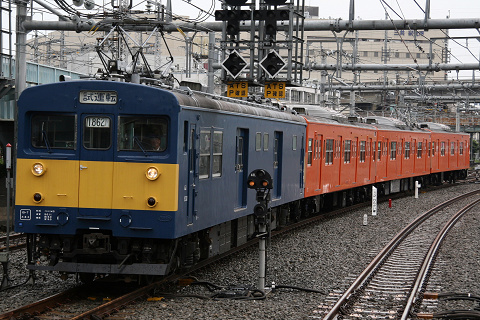 【JR東】201系+クモヤ出場前試運転