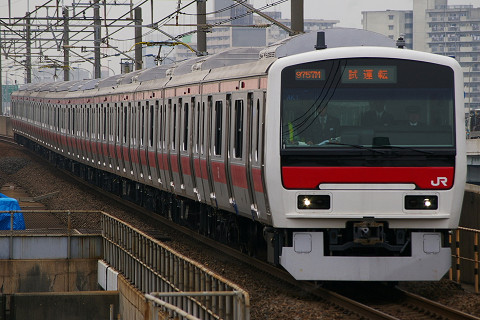 【JR東】E331系試運転（東京駅乗り入れ）