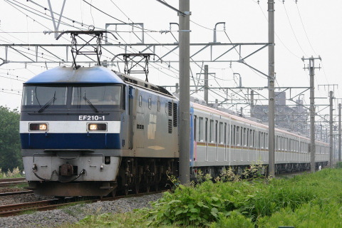 【JR甲種】東京メトロ10000系10002F甲種輸送