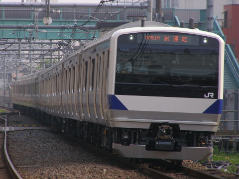 【JR東】E531系K412＋K462編成試運転