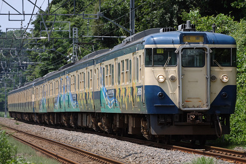 【JR東】マリ113系PR電車