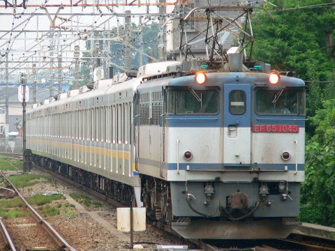 【JR甲種】東京メトロ07系甲種輸送（転属）