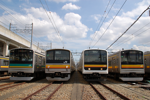 【JR東】車両展示会 in 中原電車区