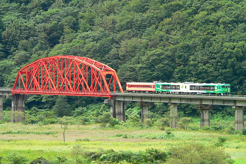 【JR東】風っ子錦秋湖号運転
