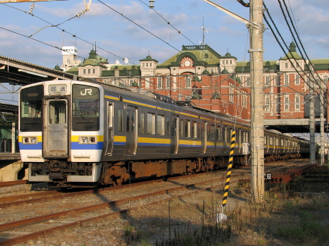 深谷駅付近（許可を得て