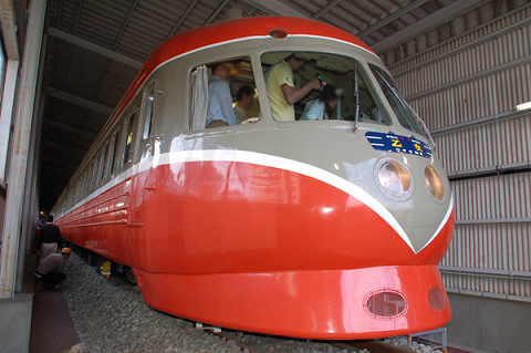 鉄道展会場
