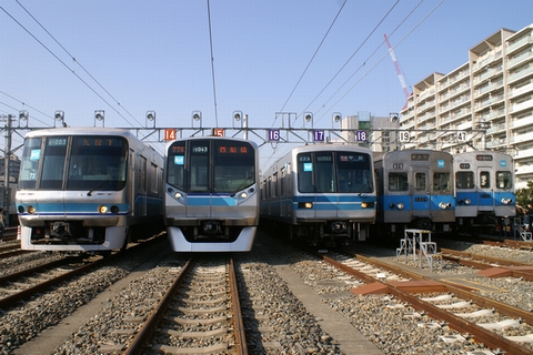 深川車両基地構内