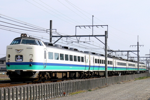 【JR東】特急「ほくほく十日町雪祭り」号運転