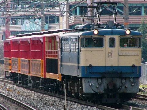 【嵯峨野】嵯峨野観光鉄道用客車　吹田工場出場