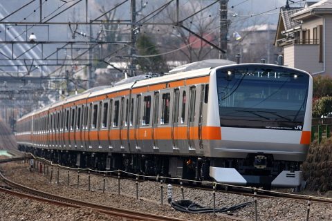 上野原駅付近