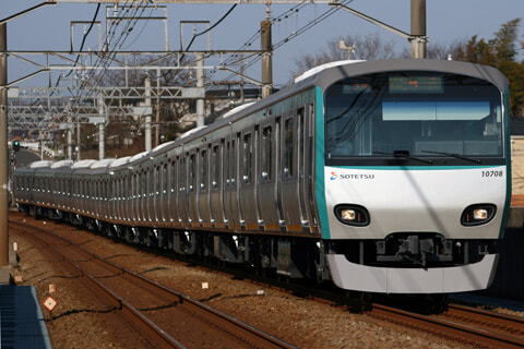 【相鉄】10708F営業運転開始