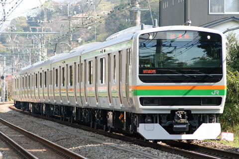 【JR東】E231系U118編成東急出場