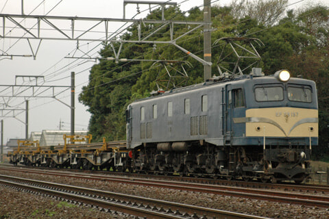 【JR海】EF58-157牽引山北工臨