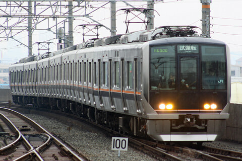 【JR西】321系学研都市線での試運転