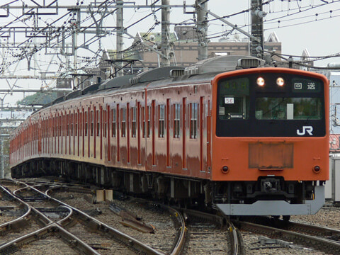 【JR東】201系T103編成廃車回送