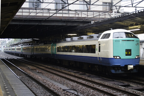 【JR東】485系「高田お花見号」運転