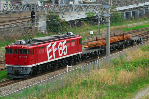 【JR東】EF65-1118真鶴工臨