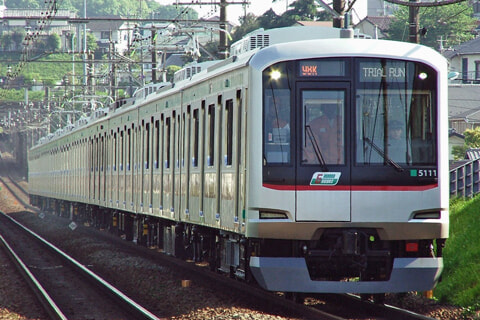 【東急】5000系5011F試運転