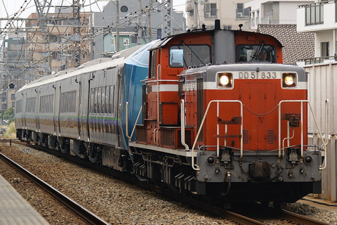 【JR北】789系1000番台甲種輸送