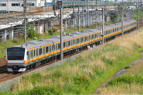 【JR東】E233系H57編成東急車輛出場