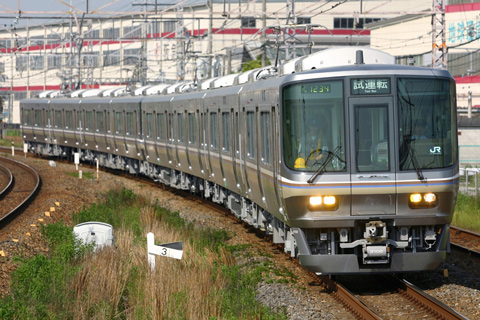 【JR西】223系V62?+V63?編成近車出場