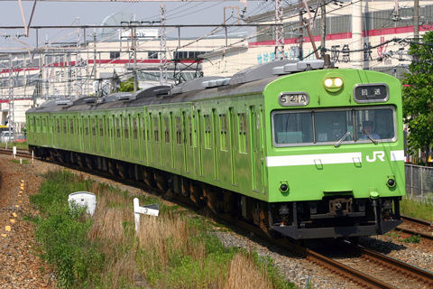 【JR西】03系NS602編成吹田入場