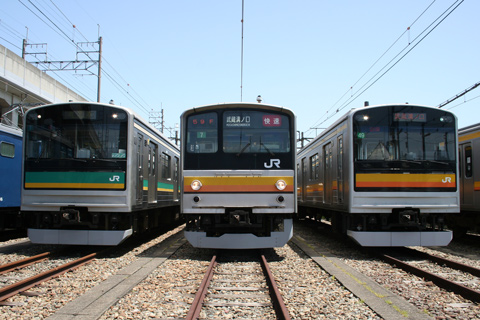 【JR東】中原電車区一般公開