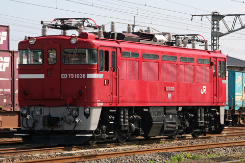 【JR貨】ED75-1036運用復帰