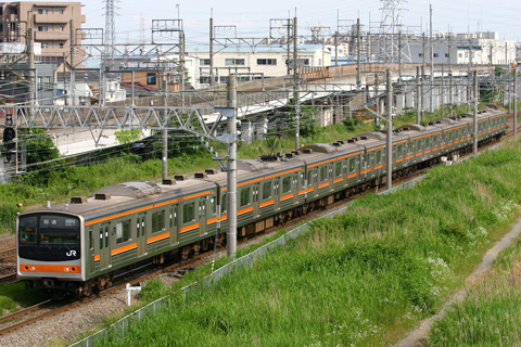 【JR東】205系M63編成試運転