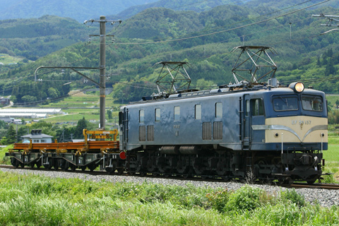 【JR海】EF58-157七久保工臨運転