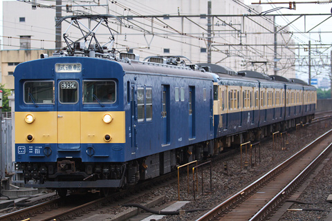 【JR東】113系マリ104編成+クモヤ試運転